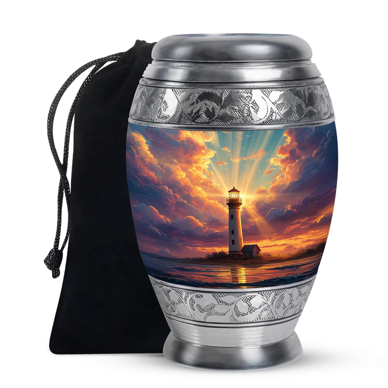 Heaven’s Lighthouse Urn - Spiritual Cremation Urn For Human Ashes