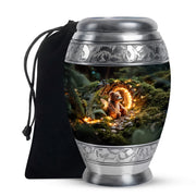 Fairy Teddy Bear Memorial Urn - Peaceful Cremation Urn For Loved Ones
