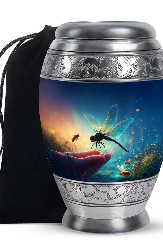 Dragonfly Funeral Urn - Bees Cremation Urn For Adult Ashes