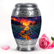 Sublime Bike Cremation Urns for Human Ashes - Purple 10-inch - Karyliz