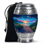 Beautiful Sunset Beach Funeral Urn - product image 2