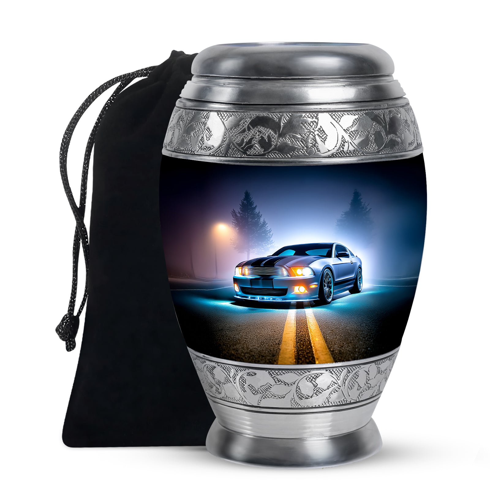 Muscle Car Cremation Urn - Memorial Urn for Adult Ashes