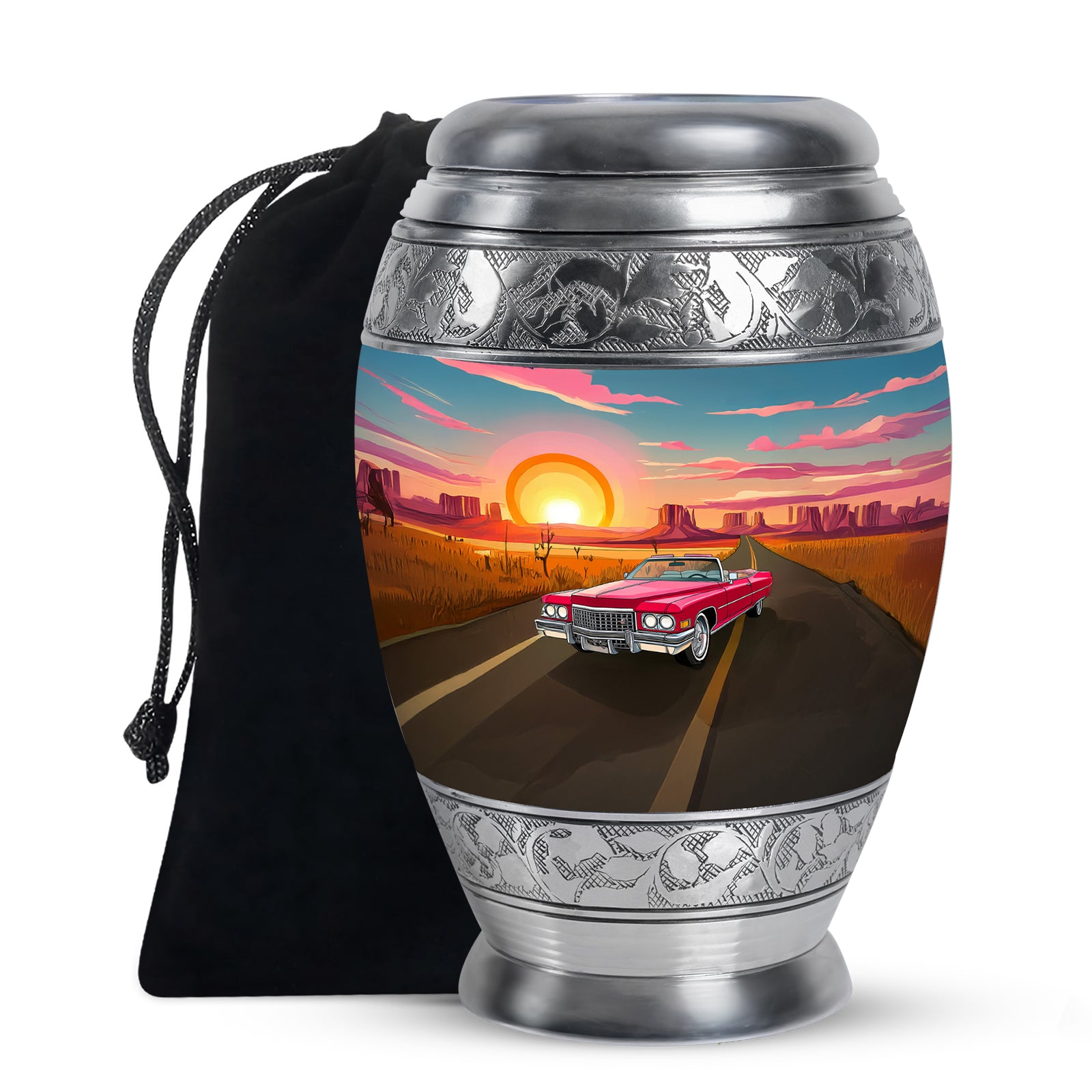 Vintage Car Urn for Ashes - Premium Funeral Urn For Dad