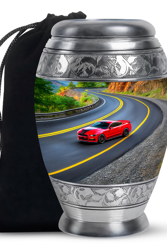 Muscle Car Cremation Urn - Funeral Urn For Human Ashes