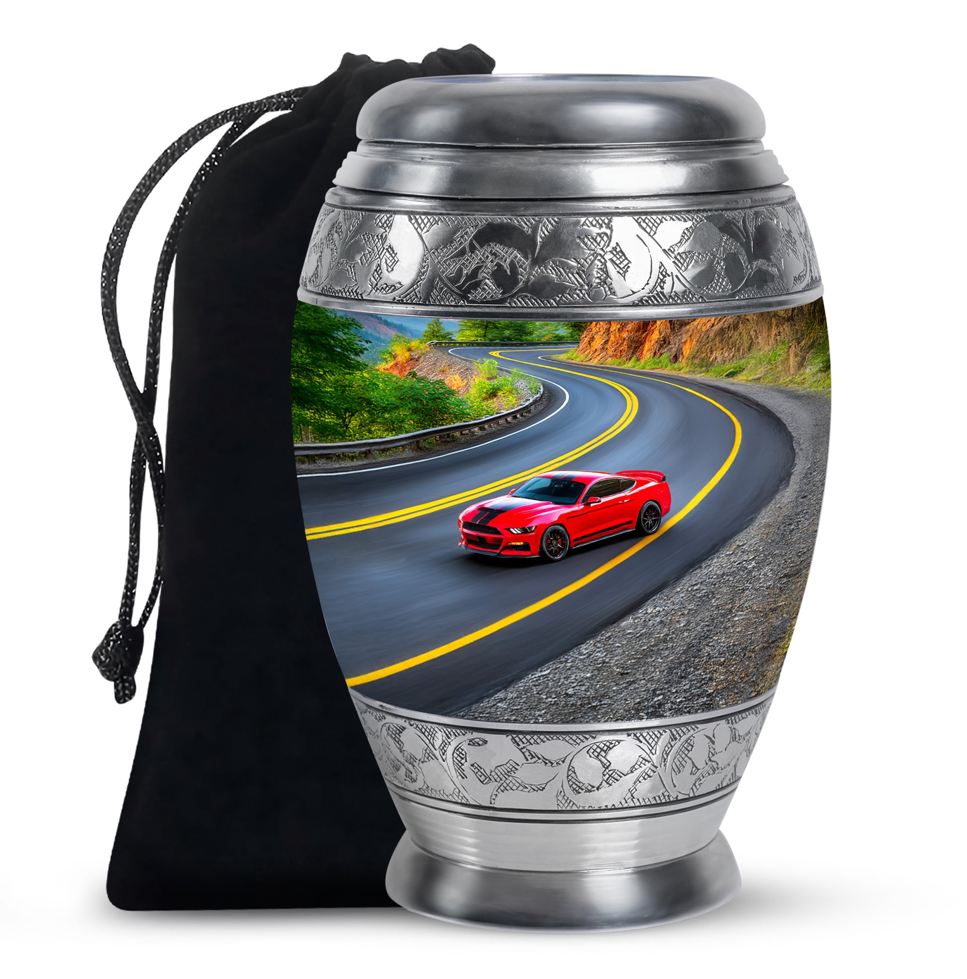 Muscle Car Cremation Urn - Funeral Urn For Human Ashes