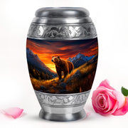 Blue Bear Devotion Cremation Urns for Human Ashes - 10-inch, 200 cu in - Yatskia