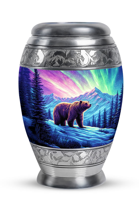 Pink Bear Cremation Urns - Honored Devotion 10-inch, 200 cu in - Yatskia