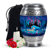 Unicorn Memorial Urn - Lotus Lake Funeral Urn For Loved Ones