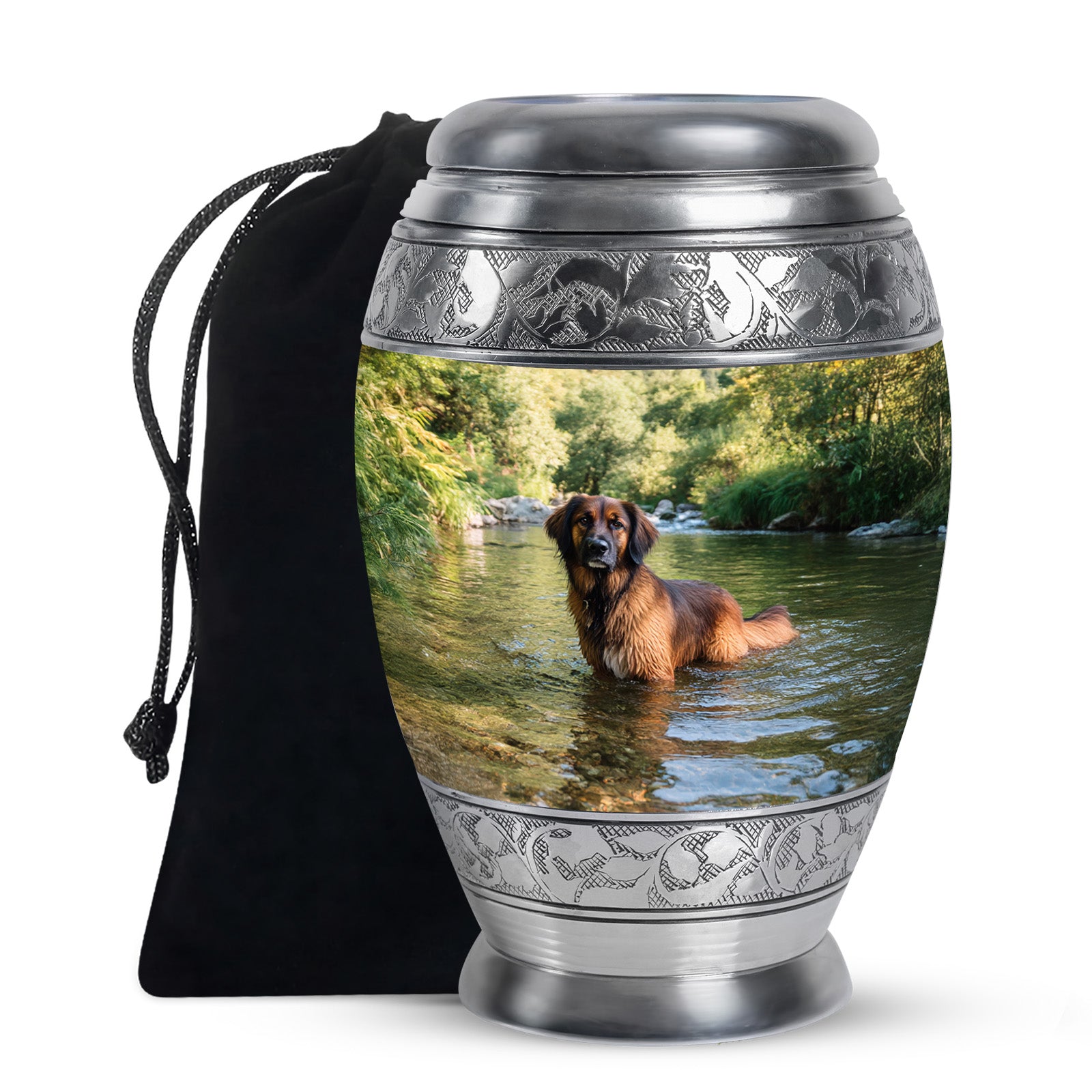 Beautiful Lake Scenic Urn - Personalized Urns For Dog Ashes
