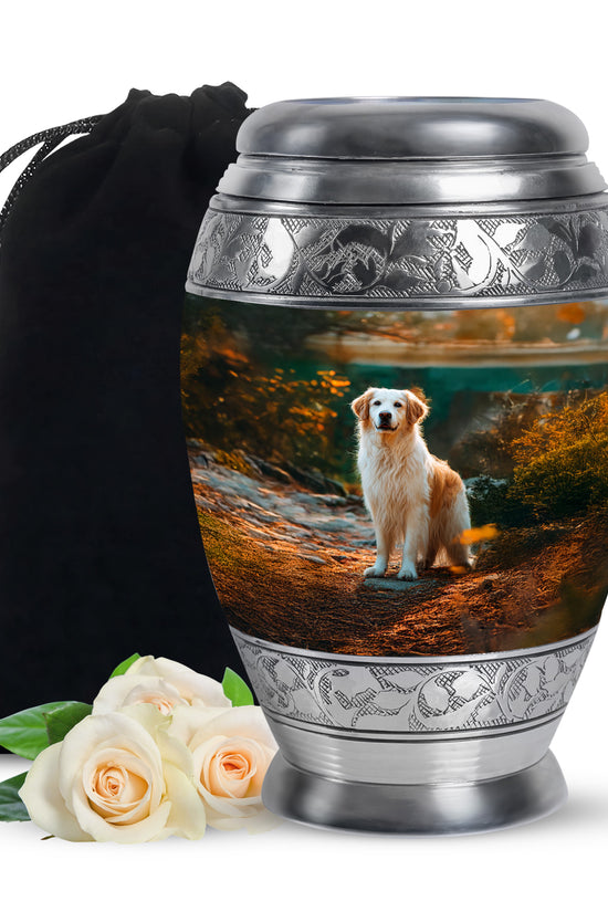 Golden Retriever Urns For Pet Dog - Dog Cremation Urns For Sale