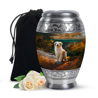 Golden Retriever Urns For Pet Dog - Dog Cremation Urns For Sale