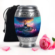 Husky Pet Memorial Urn - Beautiful Pet Cremation Urn For Ashes