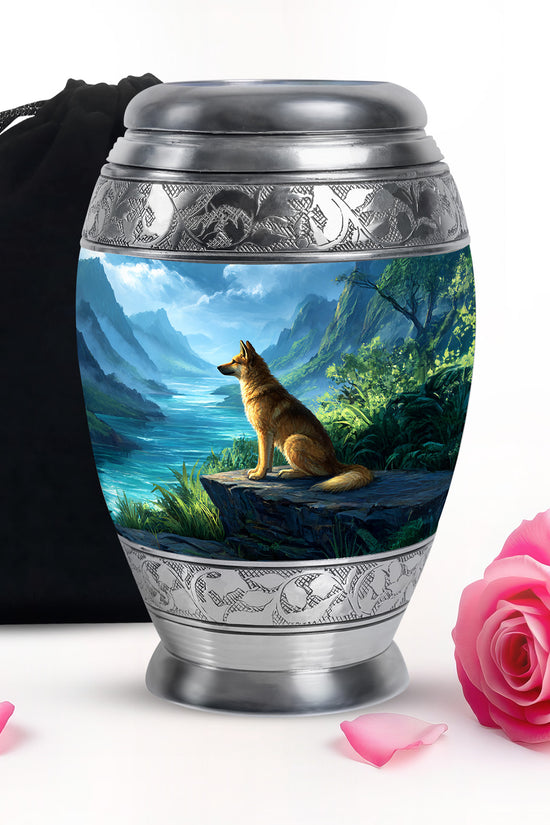 Dog Cremation Urn - Mountain Valley Funeral Urn For Pet Ashes