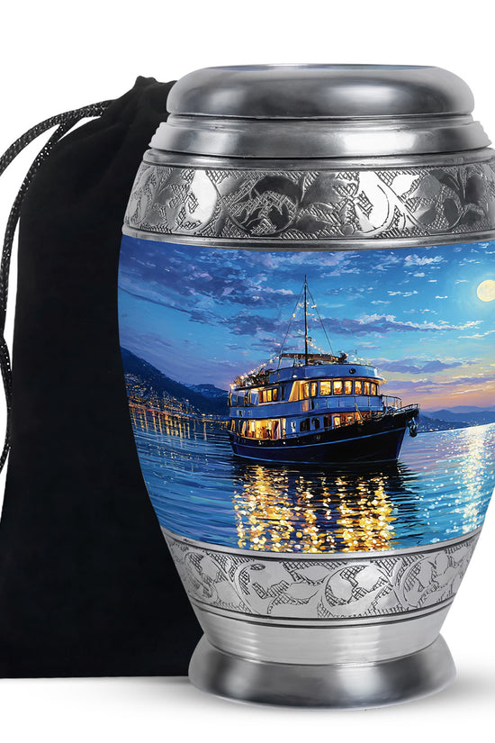 Luxury Yacht Cremation Urns - Ocean Funeral Urns For Mother & Father