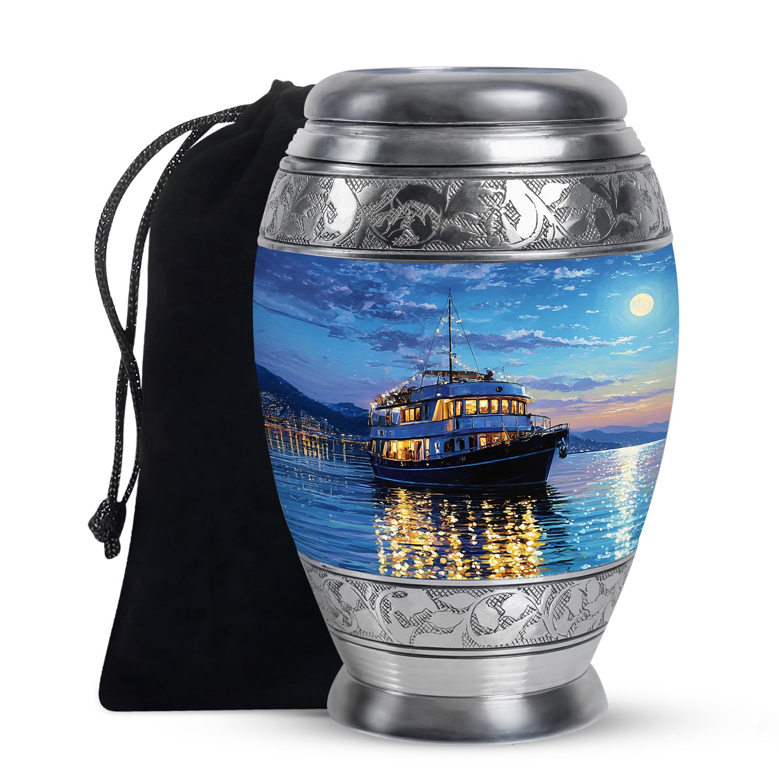Luxury Yacht Cremation Urns - Ocean Funeral Urns For Mother & Father