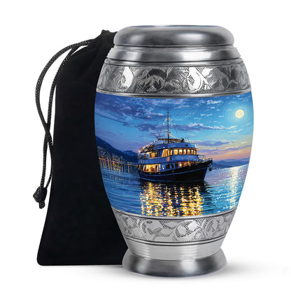 Luxury Yacht Cremation Urns - Ocean Funeral Urns For Mother & Father