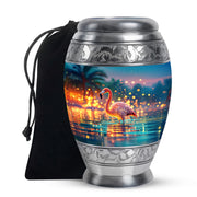 Flamingo Scenic Urn - Beautifully Designed Urns For Human Ashes