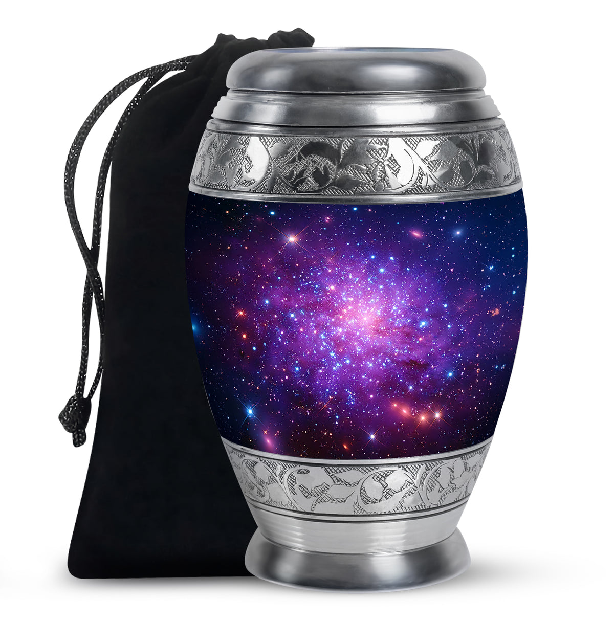 Galaxy Theme Cremation Urn - Funeral Urn For Male & Female