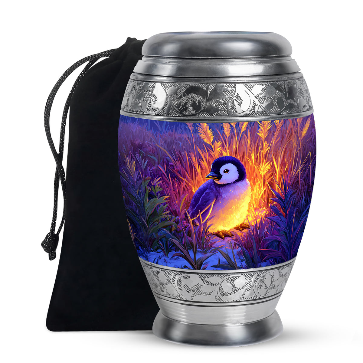 Baby Penguin Cremation Urn - Beautiful Memorial Urns For Cremation Ashes