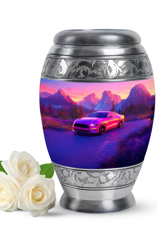 Harmonious Car Cremation Urns for Human Ashes - Pink 10-inch - Karyliz