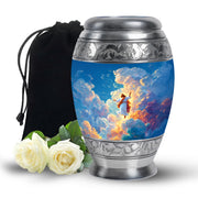 Jesus Peaceful Cremation Urn - Christian Urn For Adult Ashes
