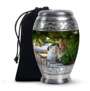Cat Funeral Urn - Couple Cremation Urn For Pet Ashes