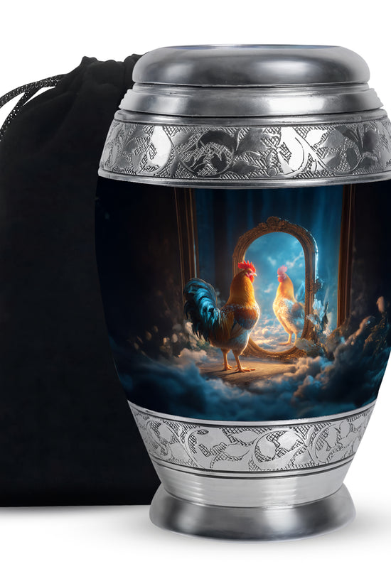 Hen Tribute Memorial Urn - Stylish Memorial Urn For Adult Ashes