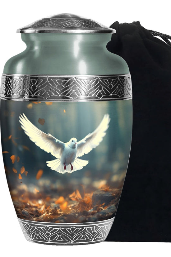 Dove Bird Urns For Ashes - Large Cremation Urn For Loved ones
