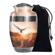 Sunset Dove Cremation Urn - Peaceful Memorial Urn For Human Ashes