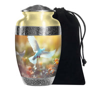 Peaceful Dove Funeral Urn - Nature Inspired Cremation Urn For Adult Ashes