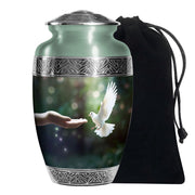 Dove Cremation Funeral Urn - Large Funeral Urn For Loved Ones