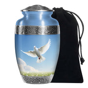 Dove Bird Memorial Urn For Ashes - Cremation Urn For Loved Ones