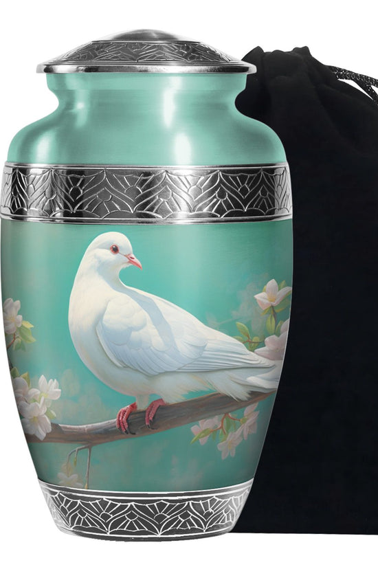 Dove Funeral Urn - Large Funeral Urn For Loved Ones