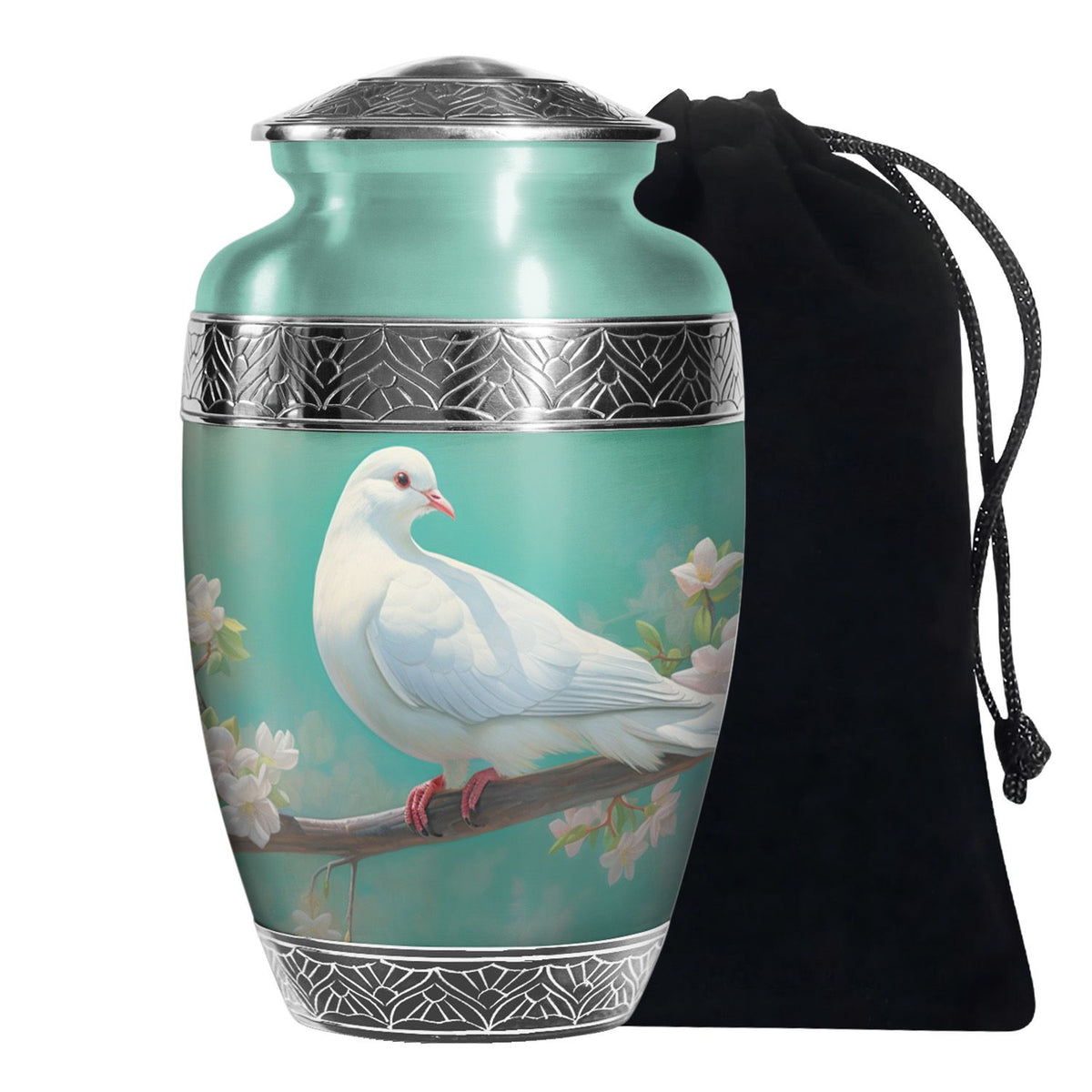 Dove Funeral Urn - Large Funeral Urn For Loved Ones