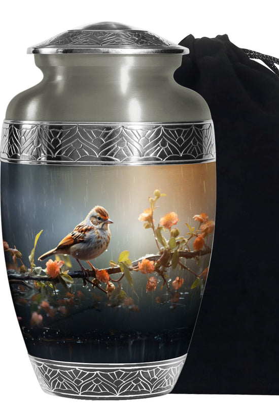 Sparrow Memorial Urn - Beautiful Cremation Urn For Loved Ones