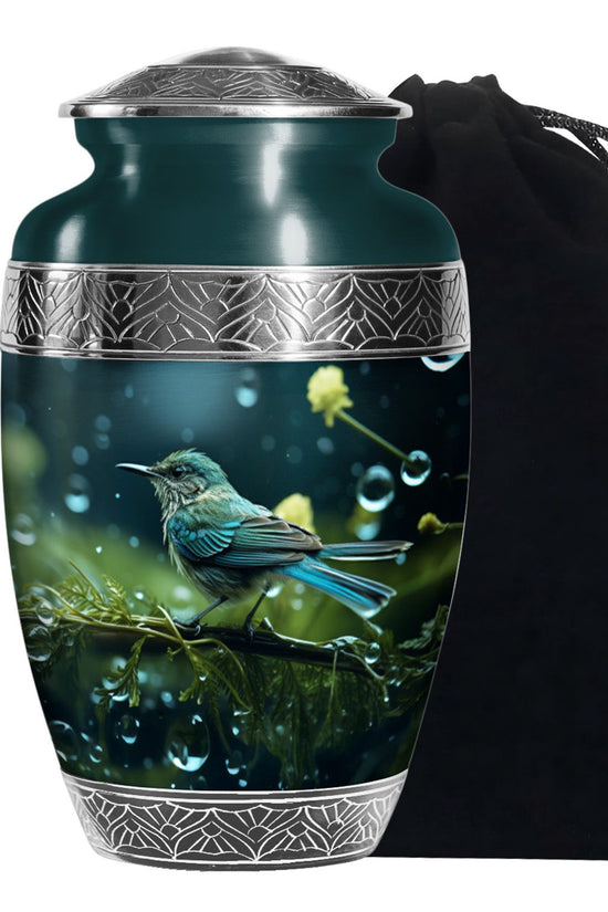 Sparrow Memorial Urn For Ashes - Large Cremation Urn For Ashes