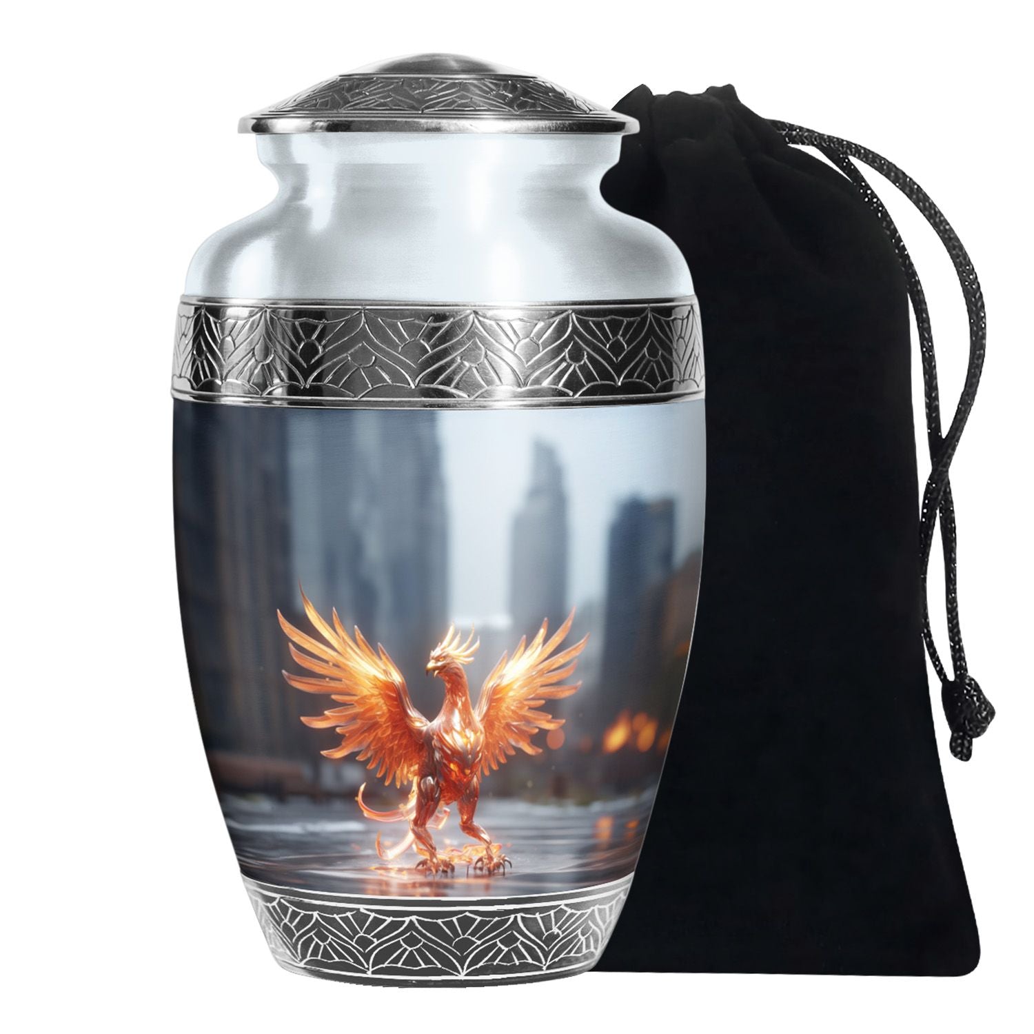 Phoenix Urns For Ashes - Burial Urns For Human Ashes Adult Male Urn