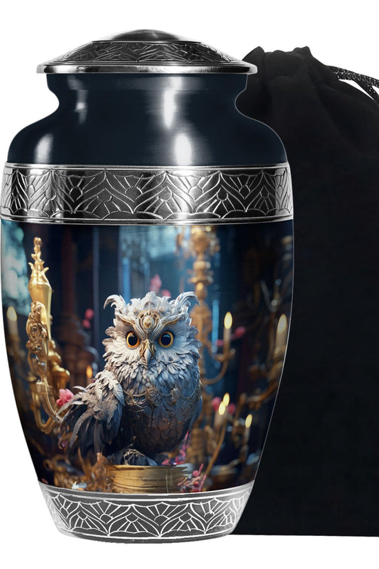 Owl Cremation Urn – Beautiful Memorial Urn For Human Ashes