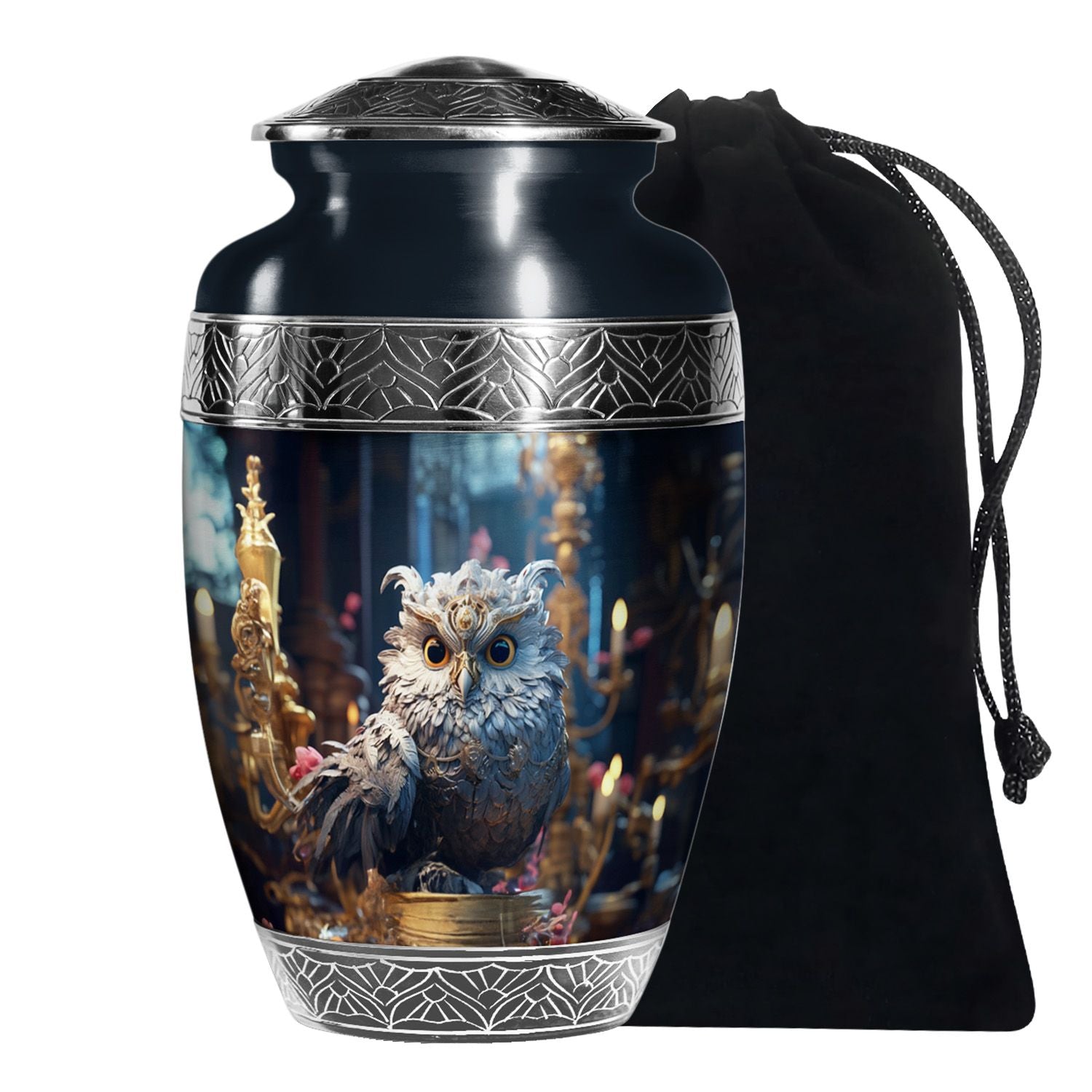 Owl Cremation Urn – Beautiful Memorial Urn For Human Ashes