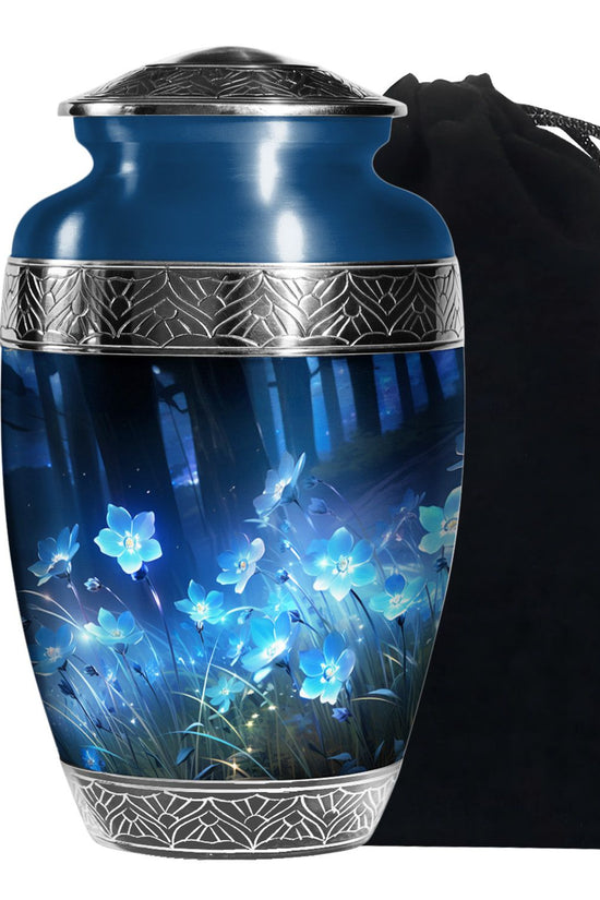 Scorpion Grass Adult Size Urn For Ashes - Elegant Funeral Urn