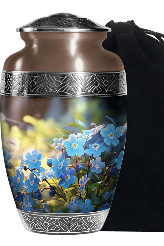 Scorpion Grass Cremation Urn - Stylish Funeral Urn For Female Ashes