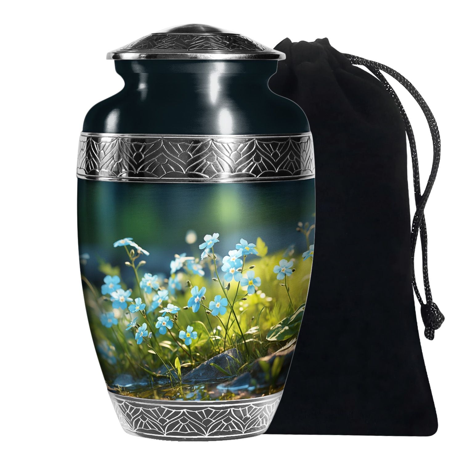 Scorpion Grass Human Cremation Urn - Elegant Memorial Funeral Urn