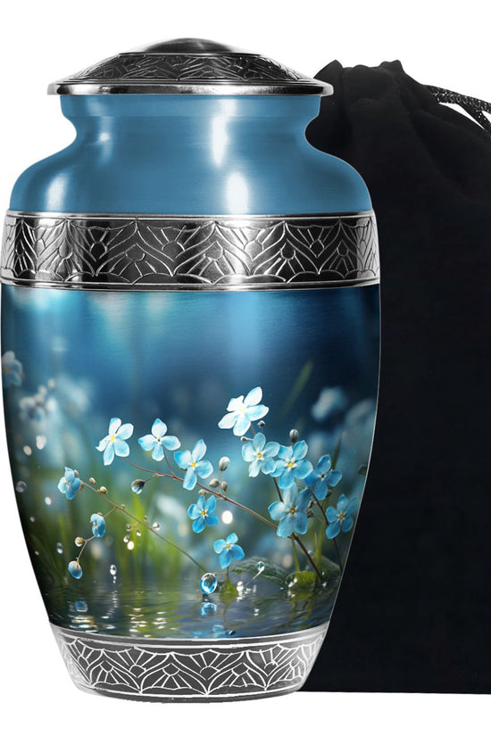Scorpion Grass Cremation Urn - Decorative Funeral Urn For Human Ashes