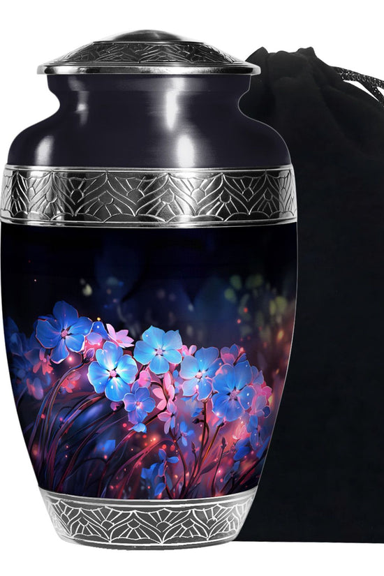 Scorpion Grass Cremation Urn - Elegant Adult Memorial Urn For Human Ashes