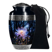 Beautiful Flower Cremation Urn - Forest Funeral Urn For Burial