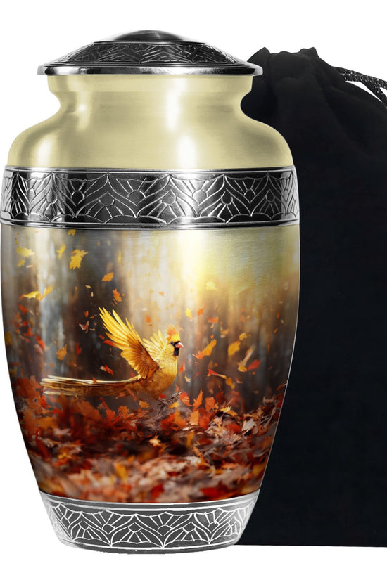 Classic Hummingbird Cremation Urn - Elegant Memorial Urn For Human Ashes