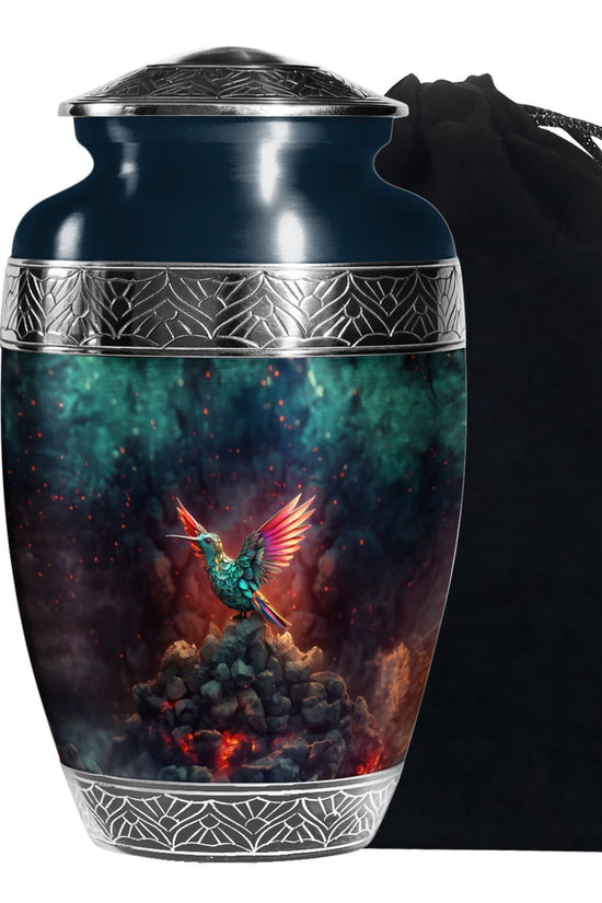 Hummingbird Cremation Urn - Artistic Memorial Urn For Male & Female