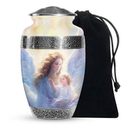 Guardian Angel Memorial Urn - Spiritual Cremation Urn For Human Ashes