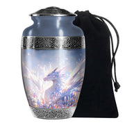 Crystal Dragon Spirit Funeral Urn For Human Ashes - Decorative Burial Urn
