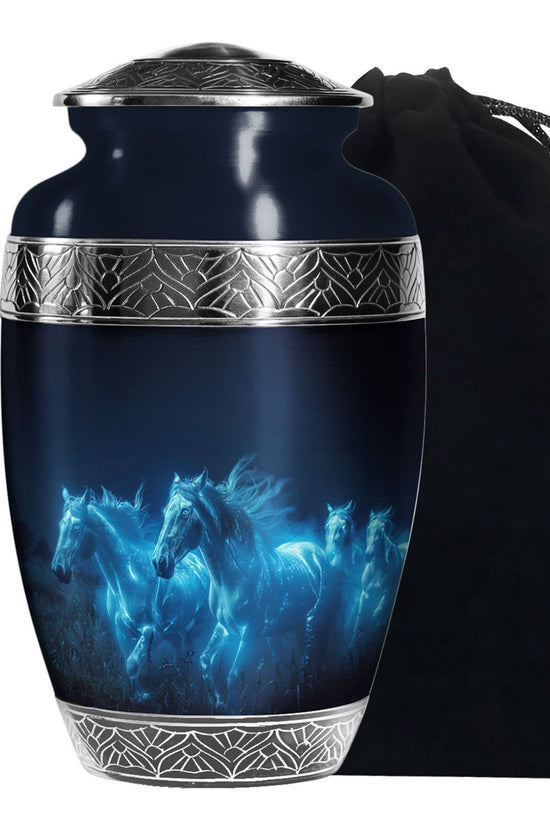 Horse Memorial Urn - Large Cremation Urn For Loved Ones